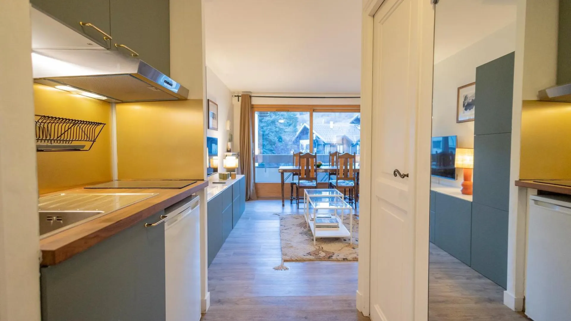 Apartment Studio Renove Idealement Place, Tout A Pied Megeve